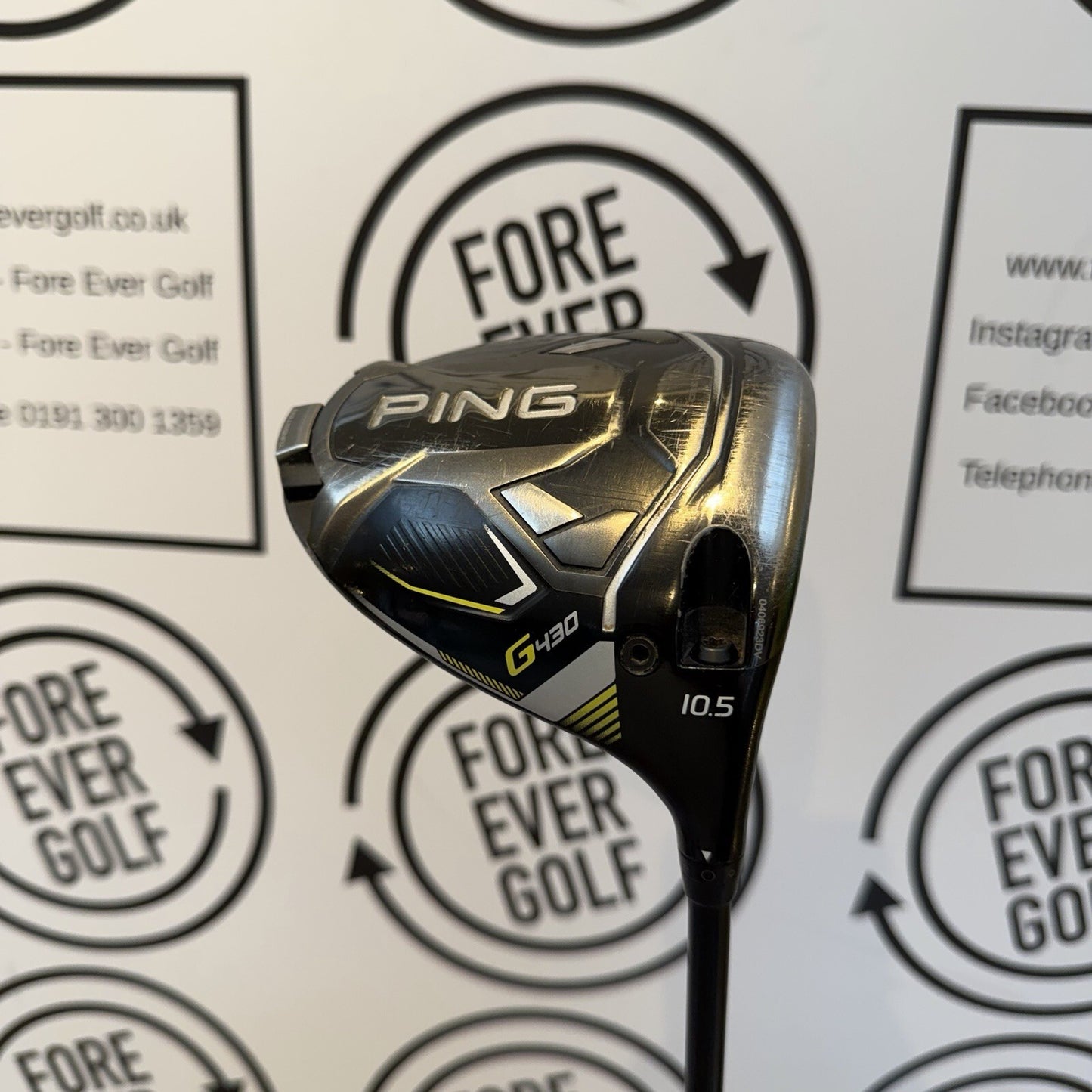 PING G430 MAX DRIVER / 10.5 Degree / Mens RH / 55g Reg Flex / GOOD USED