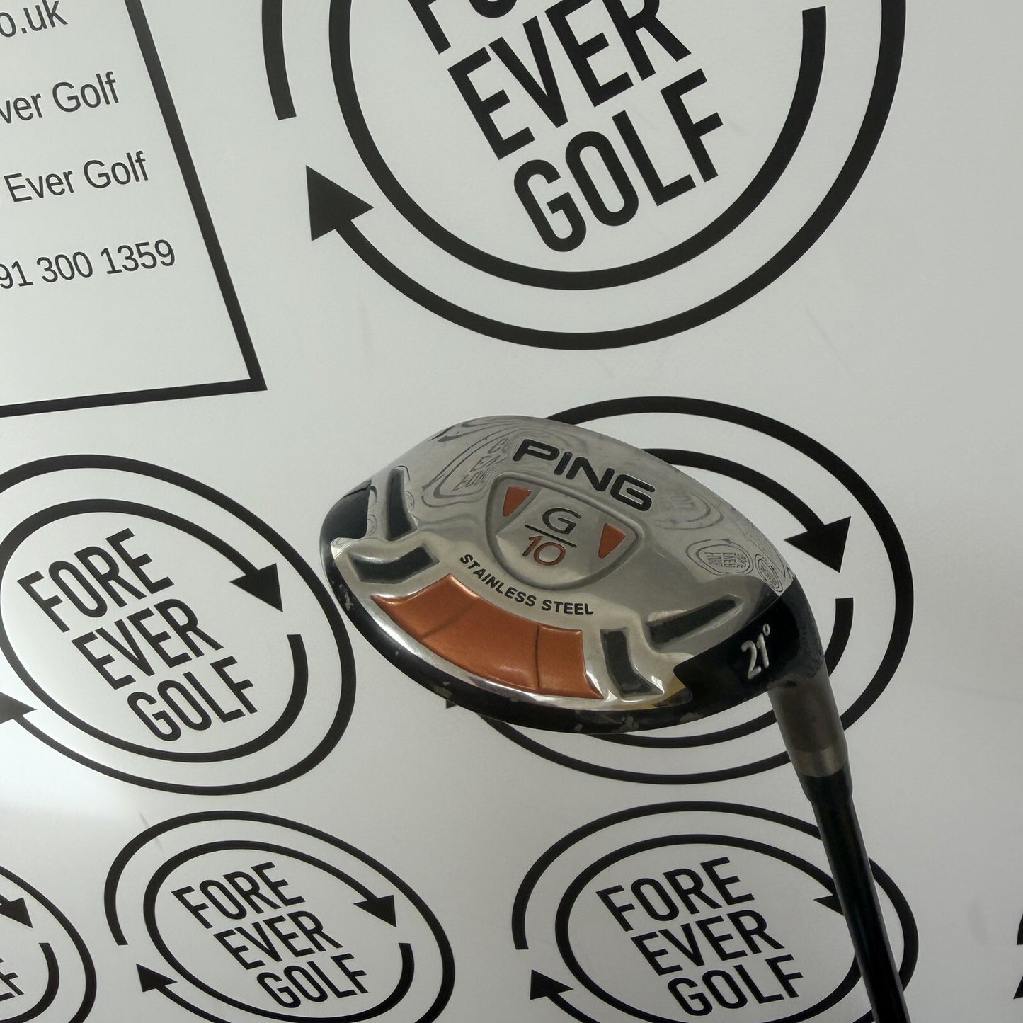 PING G10 4 HYBRID / 21 Deg / Mens RH / Regular Flex / OK USED