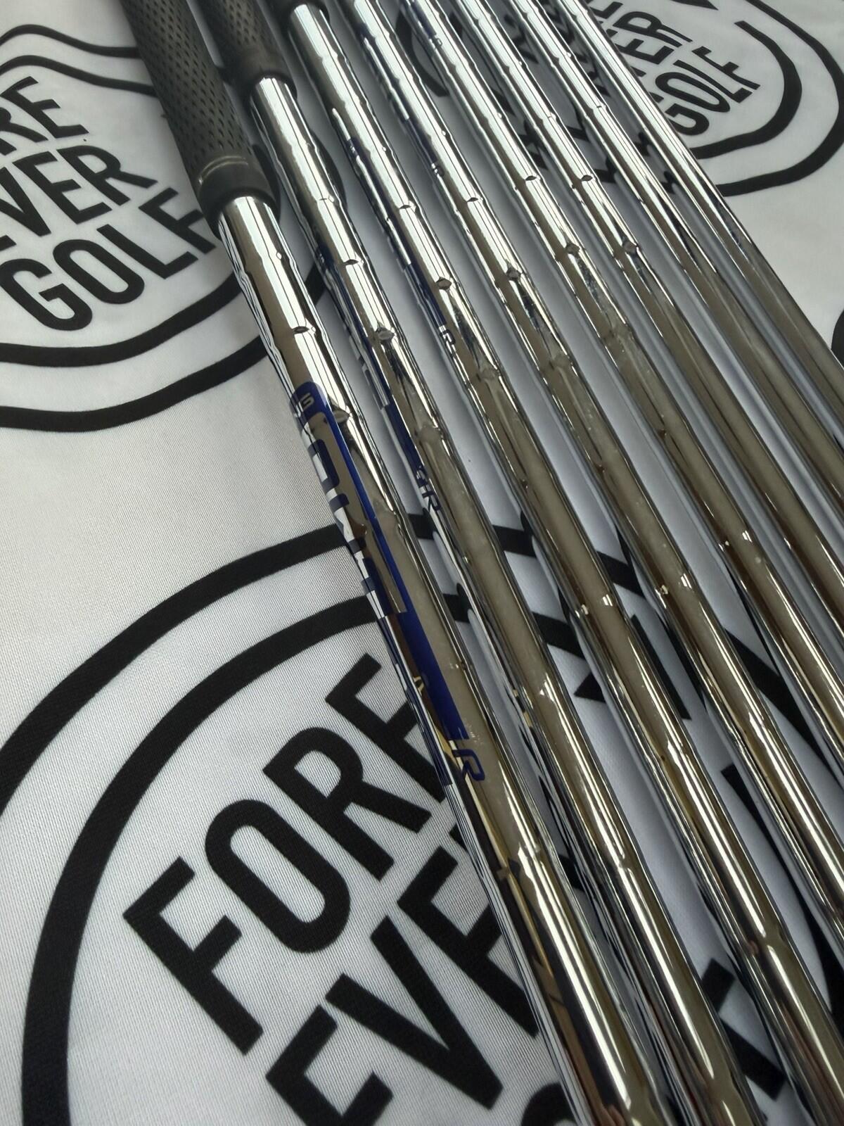 PING G400 IRONS / 5 - PW + UW + SW / Black Dot / 98g Reg Flex / GOOD USED