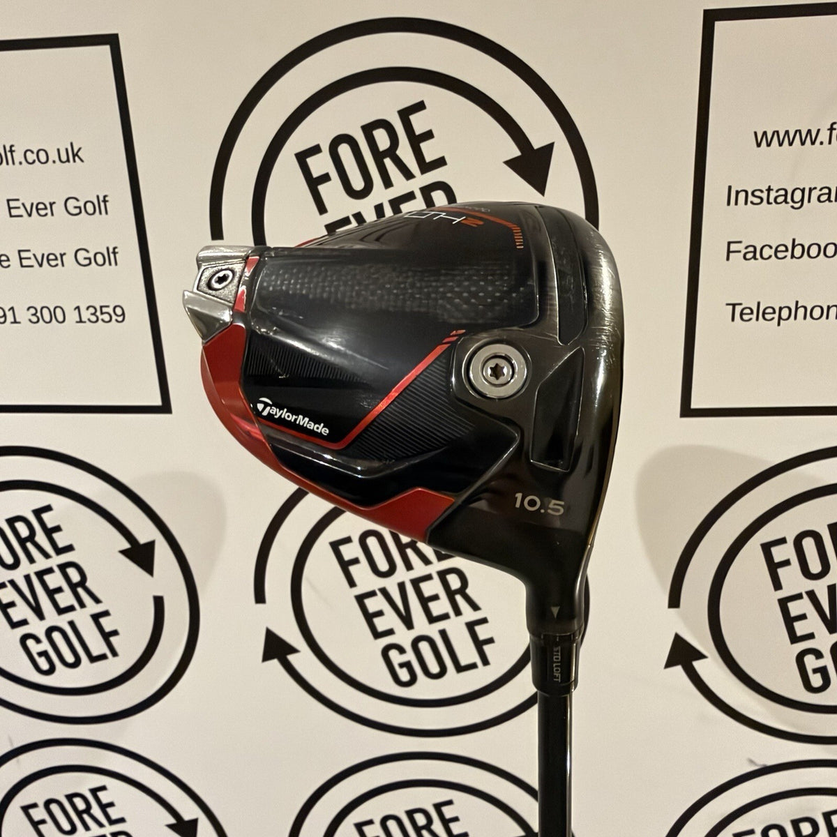TAYLORMADE STEALTH 2 DRIVER / 10.5 Deg / Mens RH / 50g Reg Flex / FAIR USED