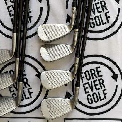 TAYLORMADE Qi IRONS / 5 - AW / Mens RH / 60g Senior Flex / V.GOOD USED