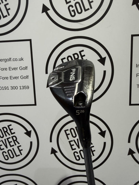 PING G425 5 HYBRID / 26 Degree / Mens RH / 70g Reg Flex / GOOD USED