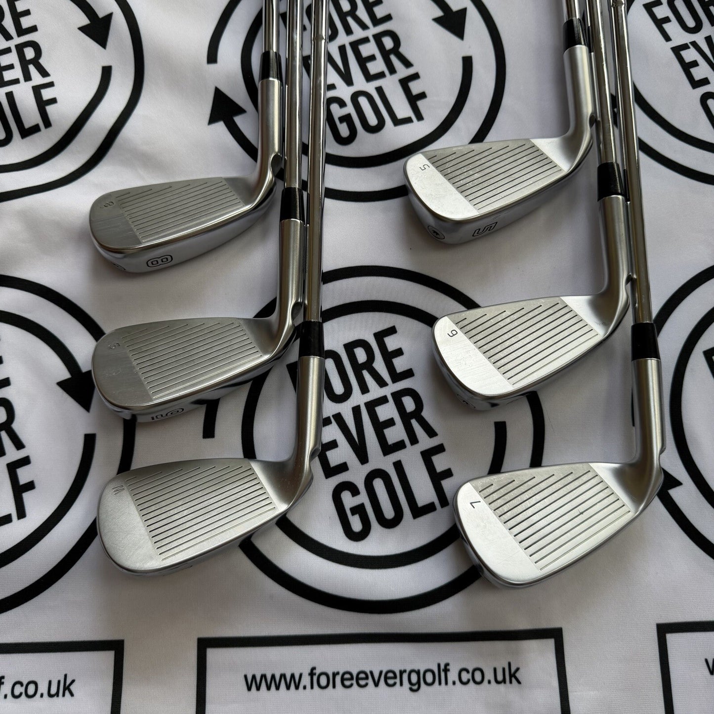 PING G730 IRONS / 5 - PW / Mens RH / Blue Dot / 100g Reg Flex / V.GOOD USED