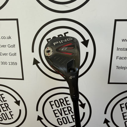 PING G410 4 HYBRID / 22 Deg / RH / 70g Stiff Flex / V.GOOD USED