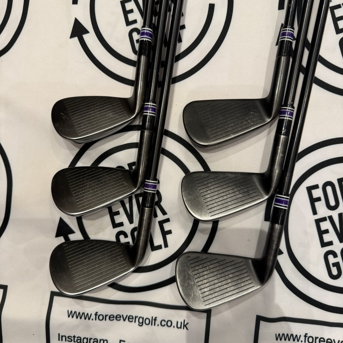 CALLAWAY APEX ‘16 SMOKE IRONS / 5 - PW / RH / Reg Flex / GOOD USED