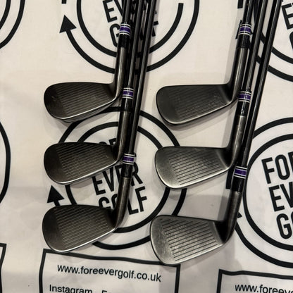 CALLAWAY APEX ‘16 SMOKE IRONS / 5 - PW / RH / Reg Flex / GOOD USED
