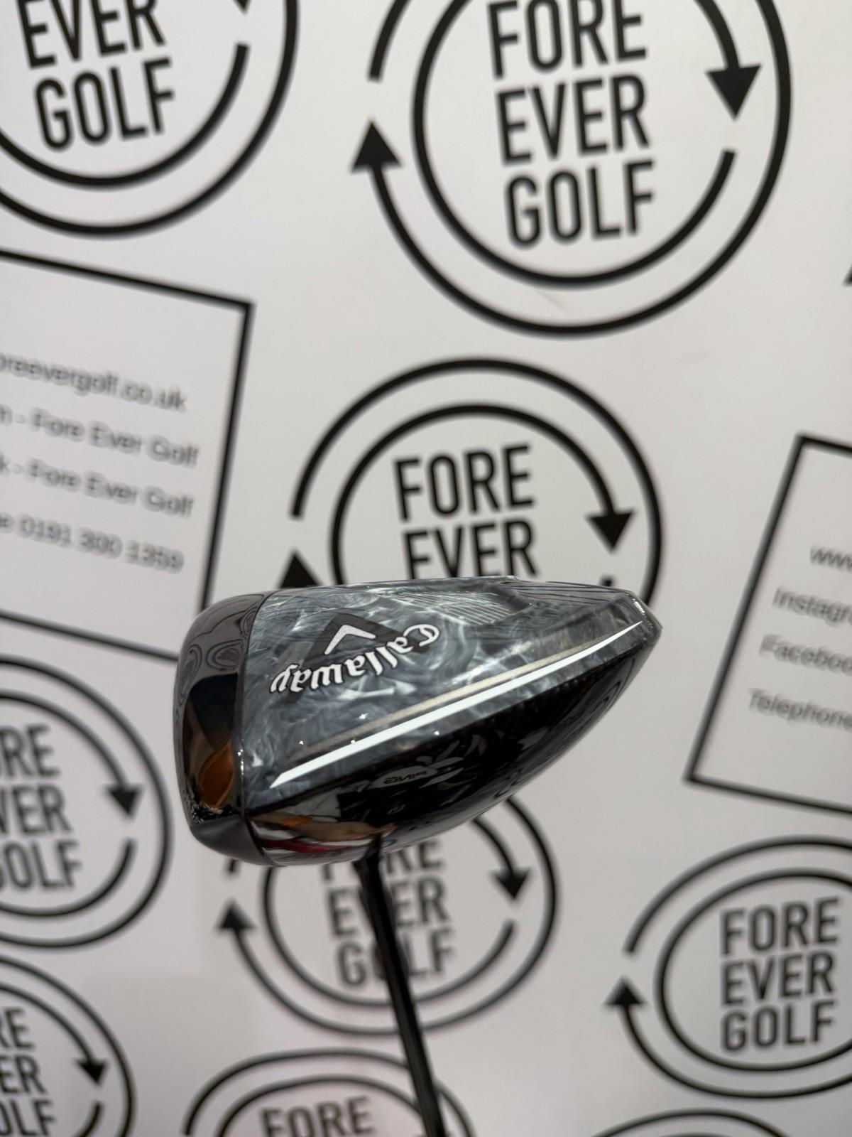 CALLAWAY Ai SMOKE TRIPLE DIAMOND DRIVER / 8 Deg / RH / 70g Stiff Flex / V.GOOD