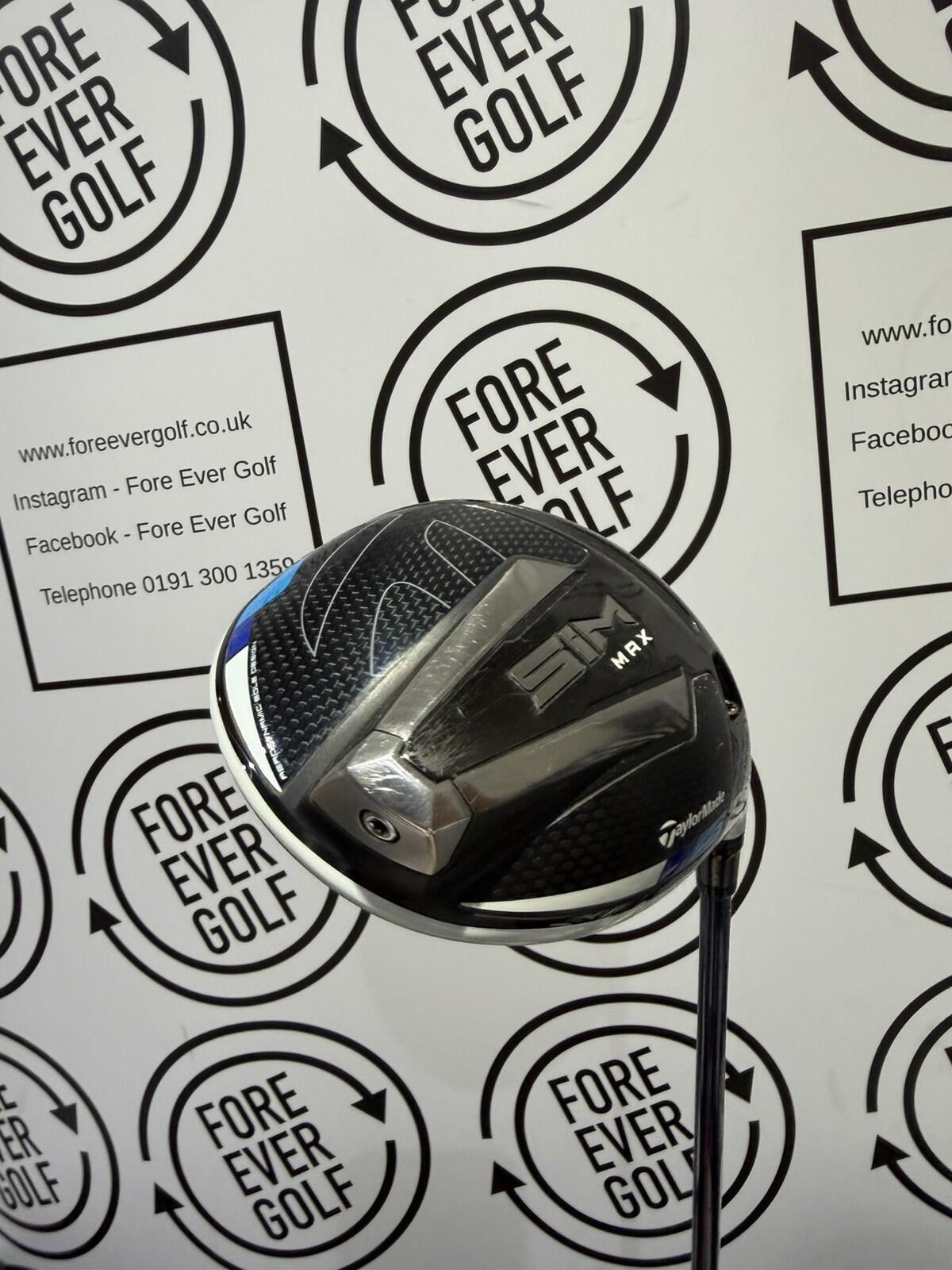 TAYLORMADE SIM MAX DRIVER / 9 Degree / Mens RH / 60g Reg Flex / V.GOOD USED