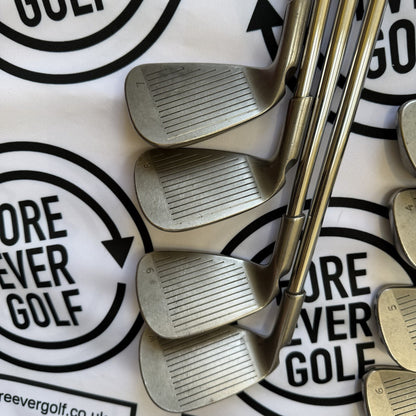 PING i15 IRONS / 3-PW / Mens RH / GREEN DOT / Stiff Flex / OK USED