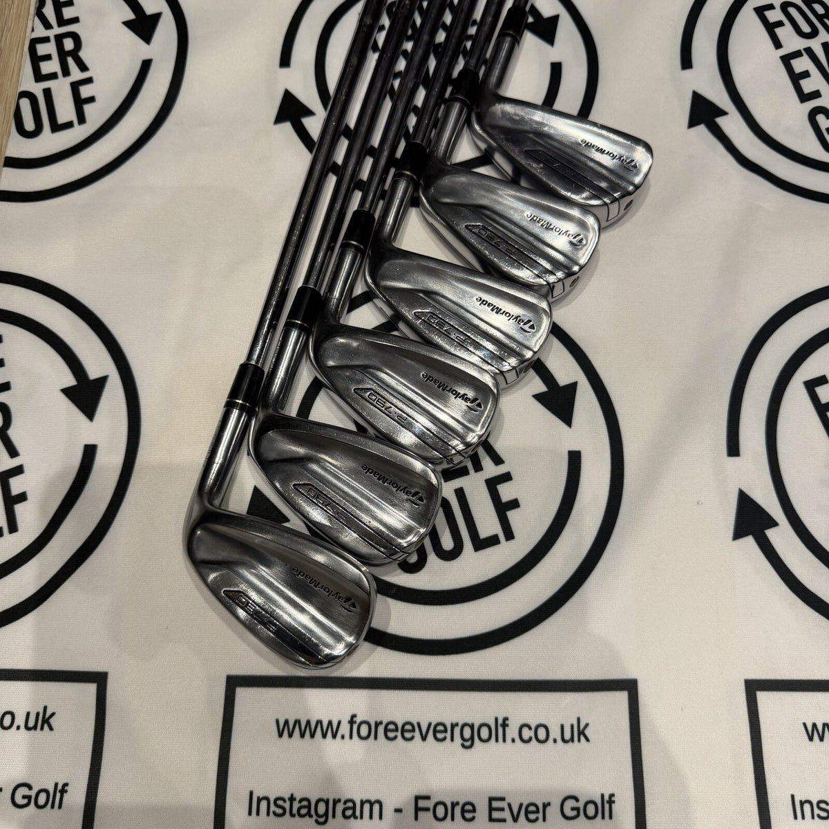 TAYLORMADE P790 (2017) IRONS / 5 - PW / Mens RH / 105g Stiff Flex / GOOD USED