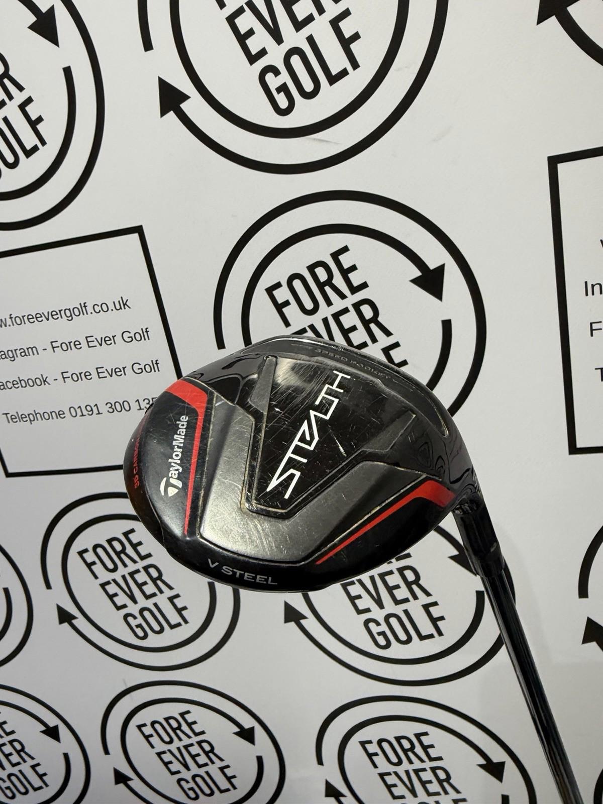 TAYLORMADE STEALTH 3 WOOD / 15 Deg / Mens RH / 50g Reg Flex / GOOD USED