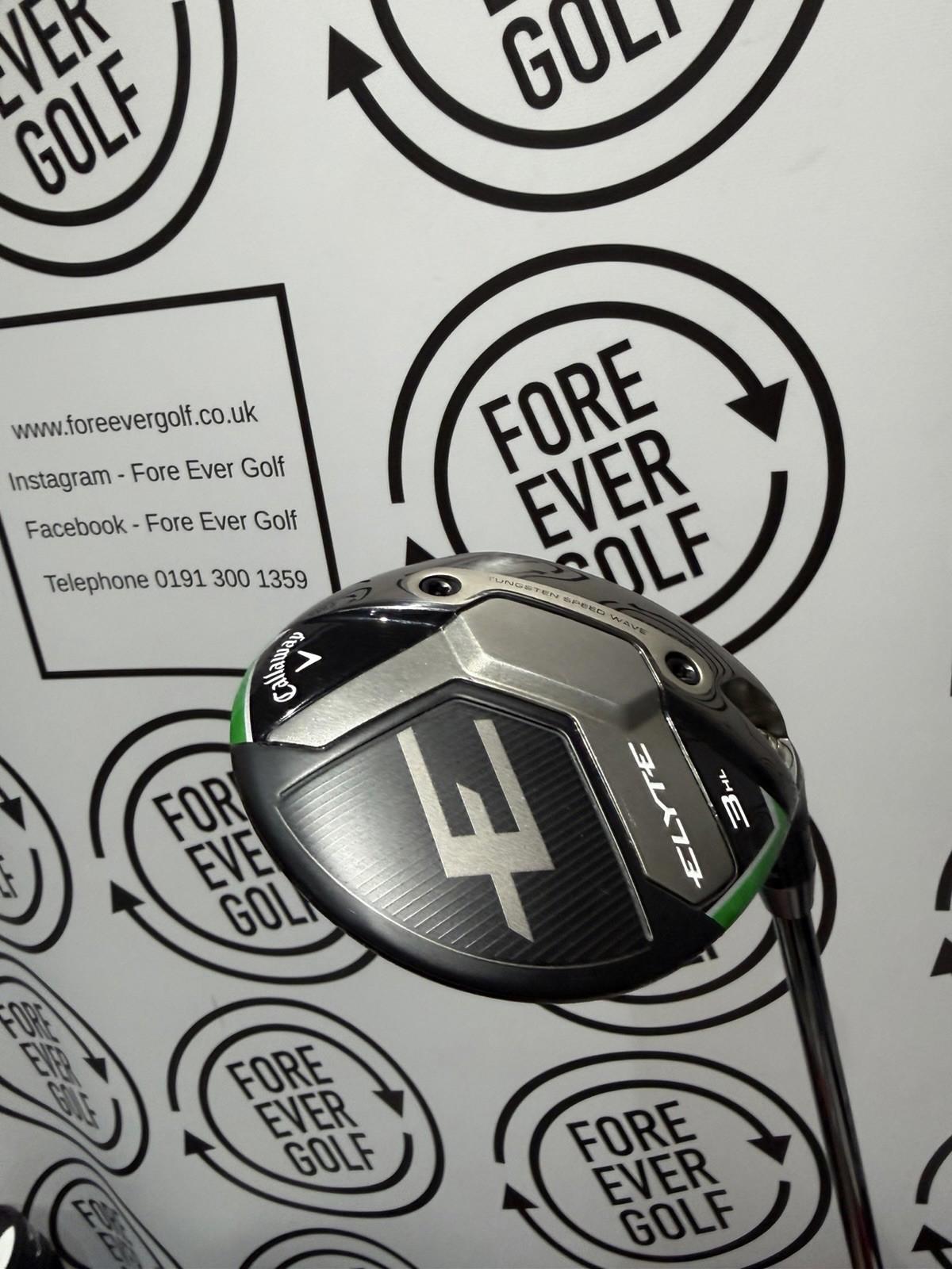CALLAWAY ELYTE 3 WOOD HL / 16.5 Deg / 70g Stiff Flex / MINT USED