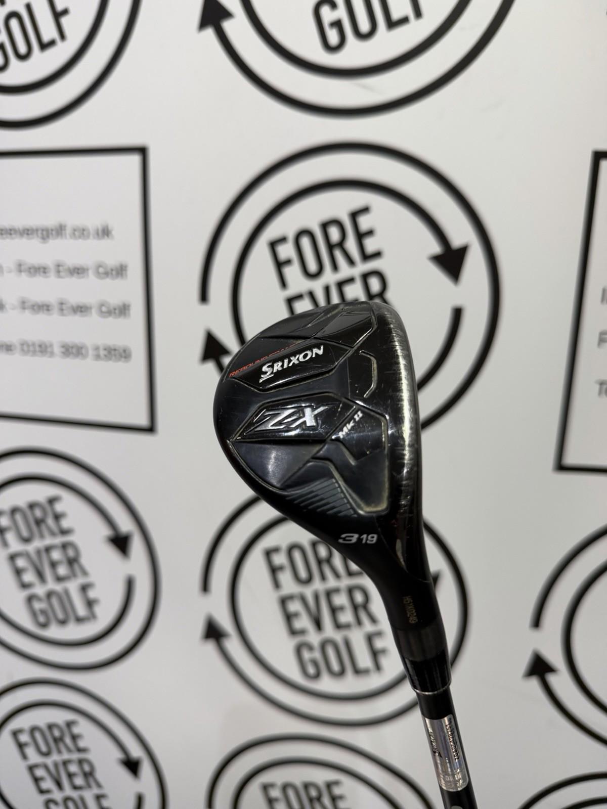 SRIXON ZX MKII 3 HYBRID / 19 Deg / RH / GRAPHITE DESIGN TOUR AD IZ-85g Stiff Fle