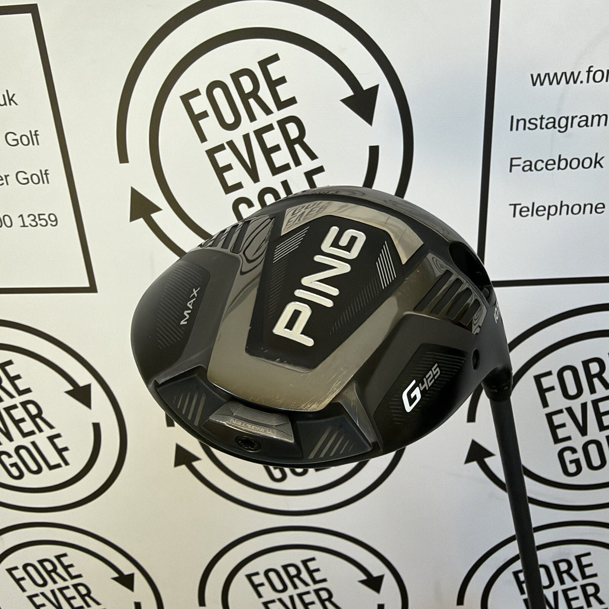 PING G425 MAX DRIVER / 10.5 Deg / Mens RH 55g Reg Flex / V.GOOD USED