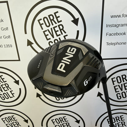 PING G425 MAX DRIVER / 10.5 Deg / Mens RH 55g Reg Flex / V.GOOD USED