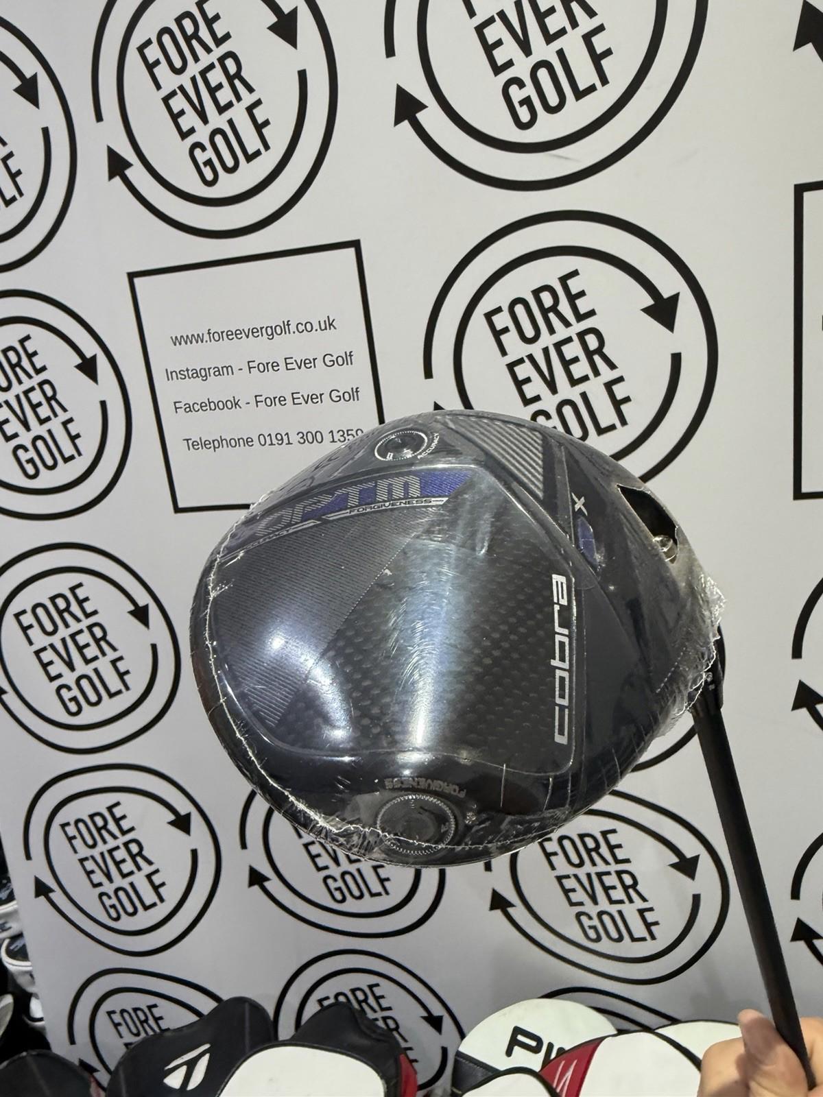 COBRA OPTM X DRIVER / 9 Degree / RH / 40g Lite Regular Flex / NEW