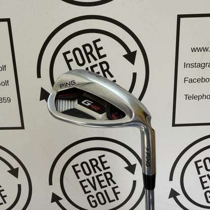 PING G410 SAND WEDGE / Blue Dot / Mens RH / 98g Reg Flex / GOOD USED