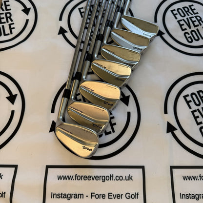 PING BLUEPRINT IRONS / 4 - PW / RH / 130g X-Stiff Flex / GOOD USED