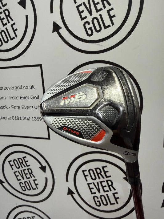 TAYLORMADE M6 D-TYPE 3 WOOD / 16 Degree / RH / 50g Reg Flex / GOOD USED