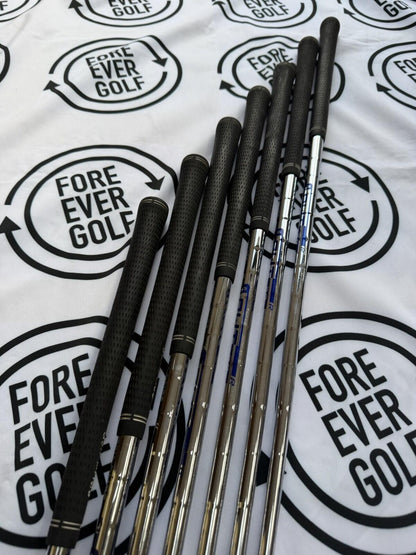 PING G410 IRONS / 5 - PW + SW / Mens RH / 98 Deg / Orange Dot / GOOD USED