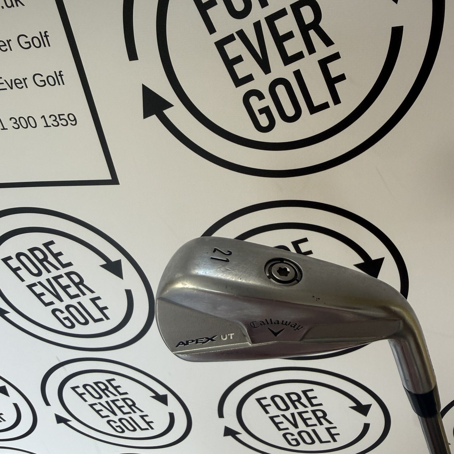 CALLAWAY APEX FORGED UT 3 IRON / 21 Deg / RH / 60g Reg Flex / GOOD USED