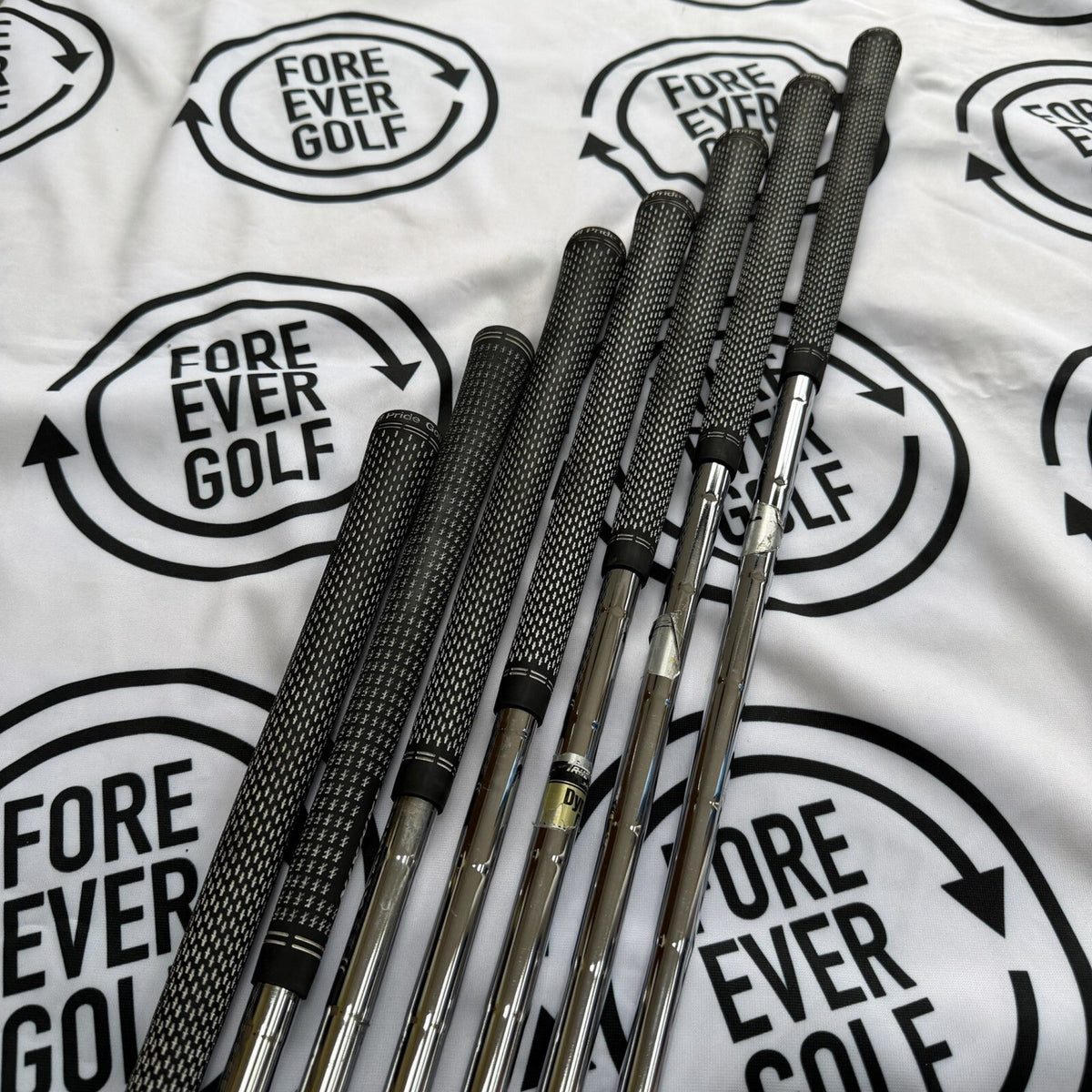 TITLEIST 718 MB IRONS / 4 - PW / RH / X-100 X-Stiff Flex Irons / V.GOOD USED
