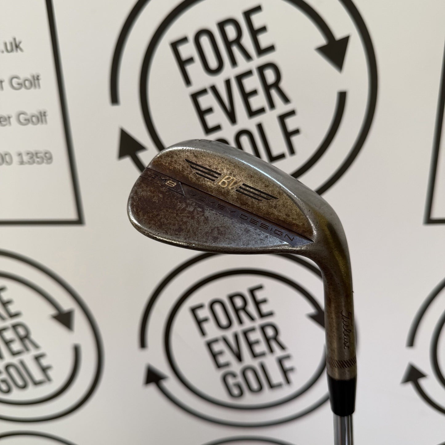 TITLEIST SM8 LOB WEDGE / 60 Degree (14K) / Mens RH / Wedge Flex / GOOD USED