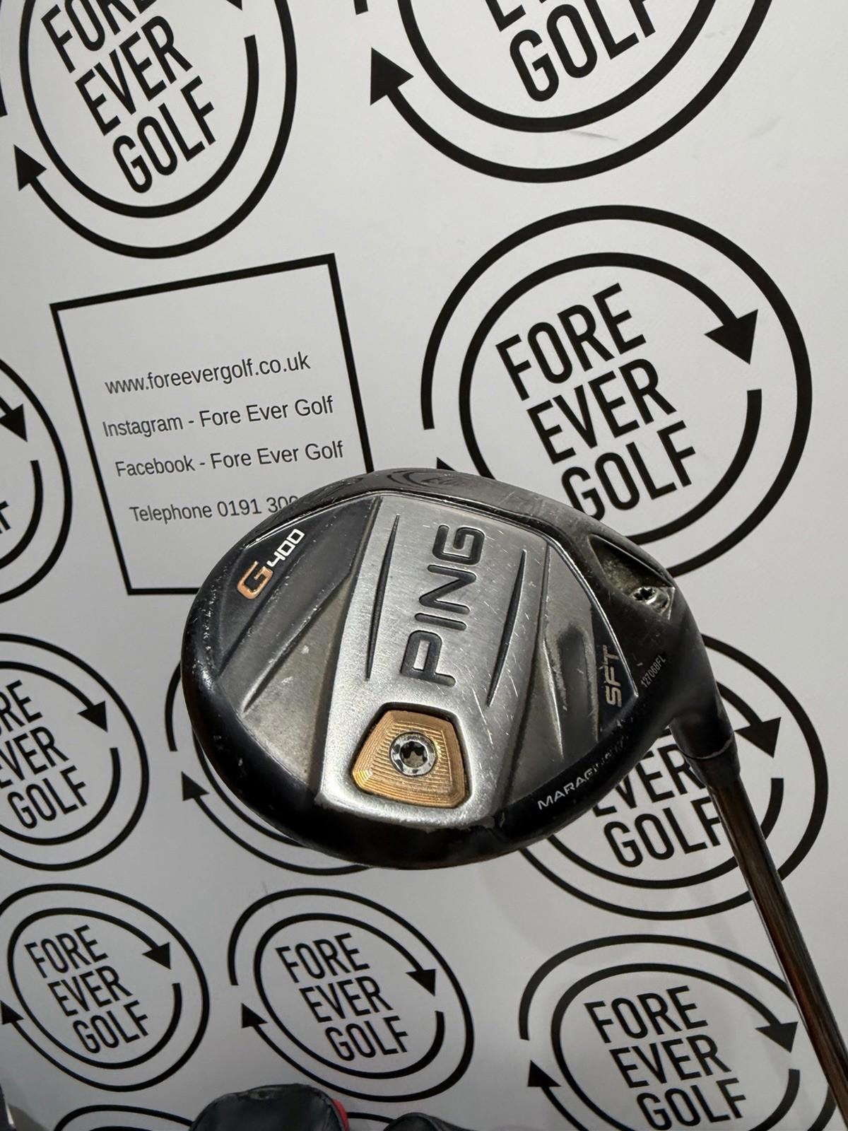 PING G400 SFT 3 WOOD / 16 Deg / RH / 55g Reg Flex / FAIR USED