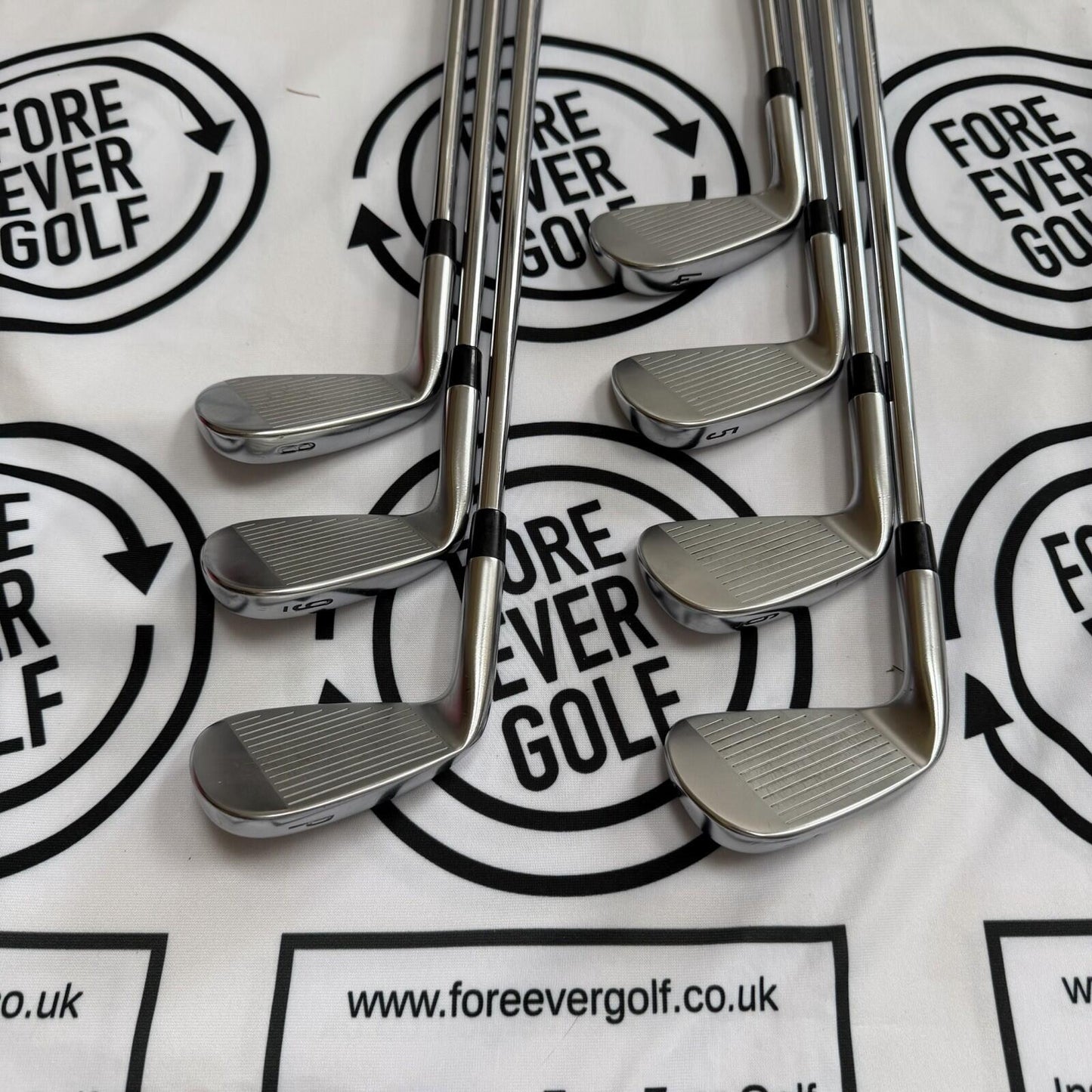 CALLAWAY TCB FORGED IRONS / 4 - PW / Mens RH / Project X 6.5 X-Stiff Flex / GOOD