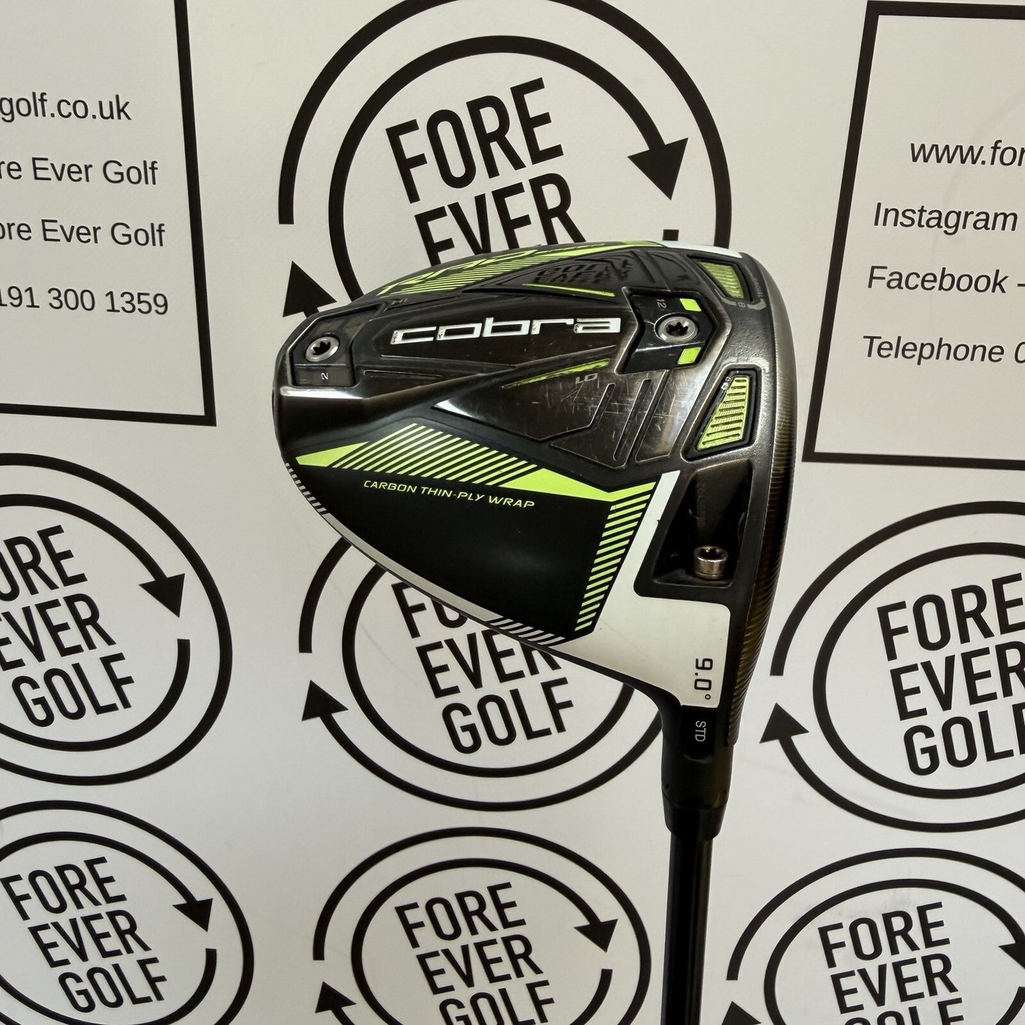 COBRA RADSPEED DRIVER / 9 Degree / RH / 63g X-Stiff Flex / GOOD USED
