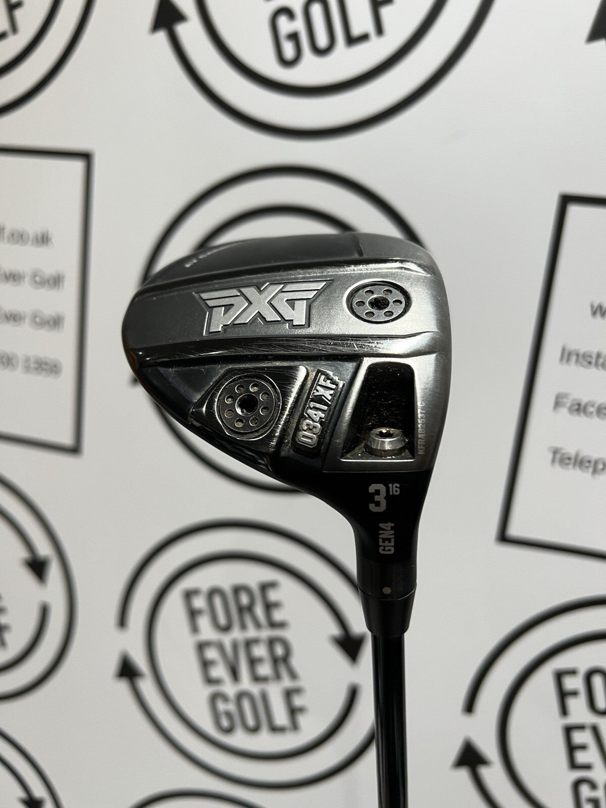 PXG 0341 XF GEN 4 3 WOOD / 16 Deg / Mens RH / 60g Reg Flex / GOOD USED