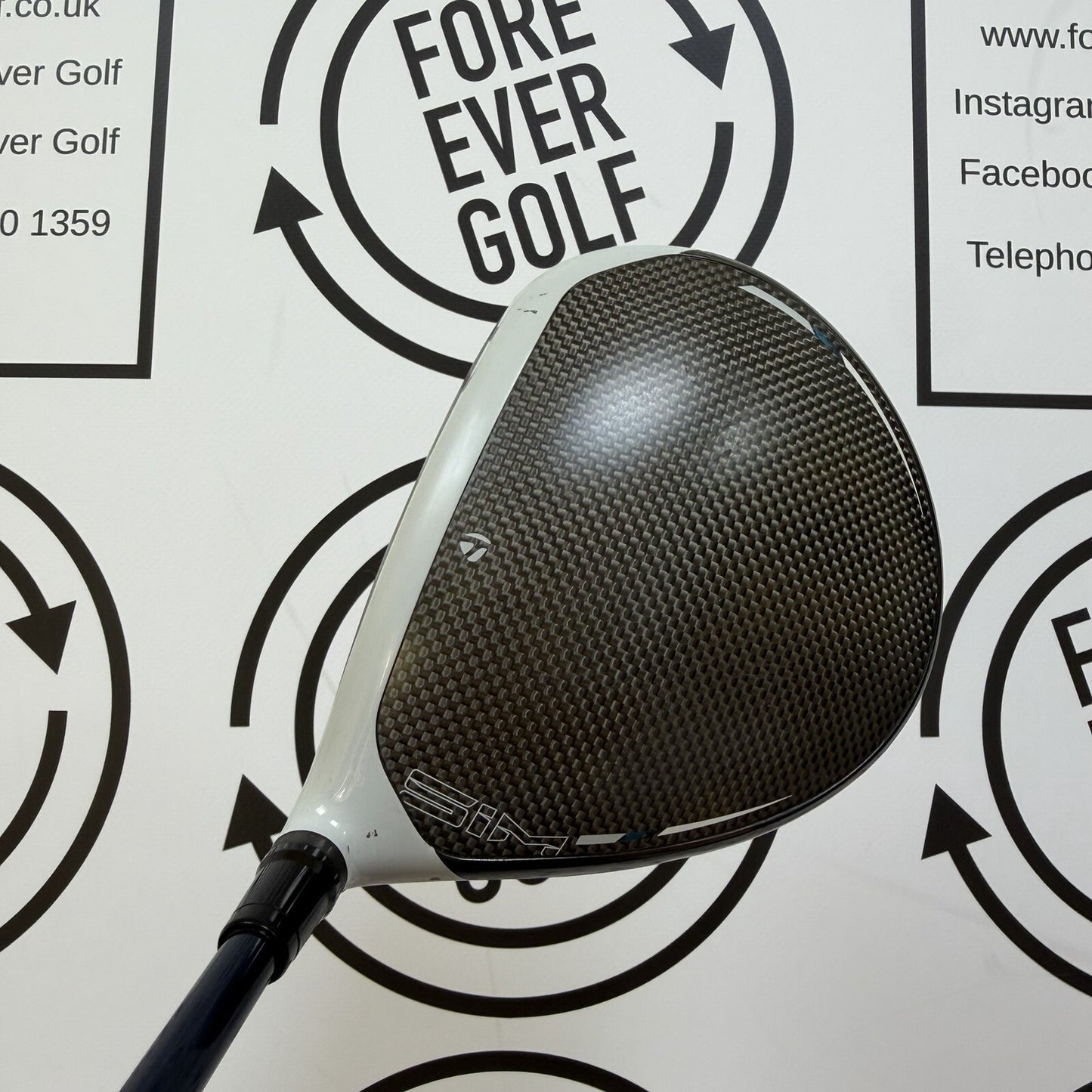 TAYLORMADE SIM MAX-D DRIVER / 10.5 Deg / Mens RH / 60g Stiff Flex / GOOD USED