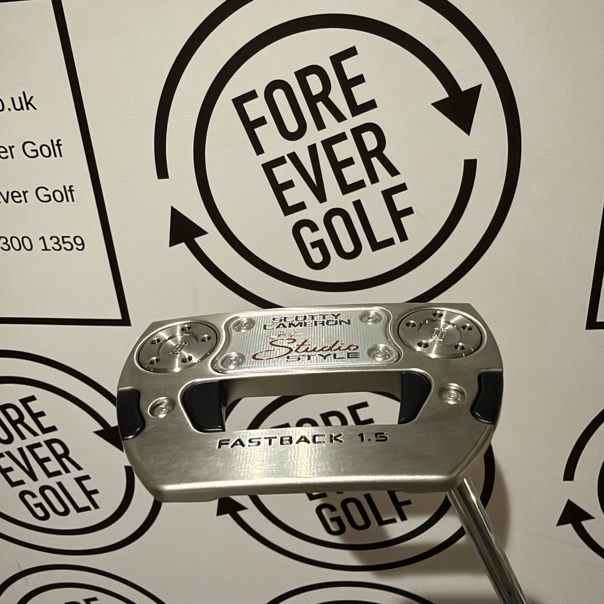 SCOTTY CAMERON STUDIO STYLE FASTBACK 1.5 PUTTER (2025) / RH / 34”