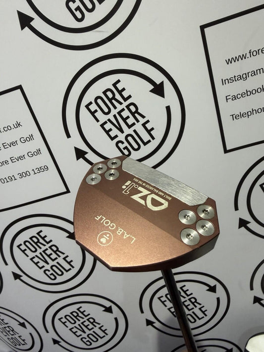 L.A.B GOLF OZ.1i PUTTER / 34” / RH / 69 Deg Lie Angle / Zero Torque / Capuccino