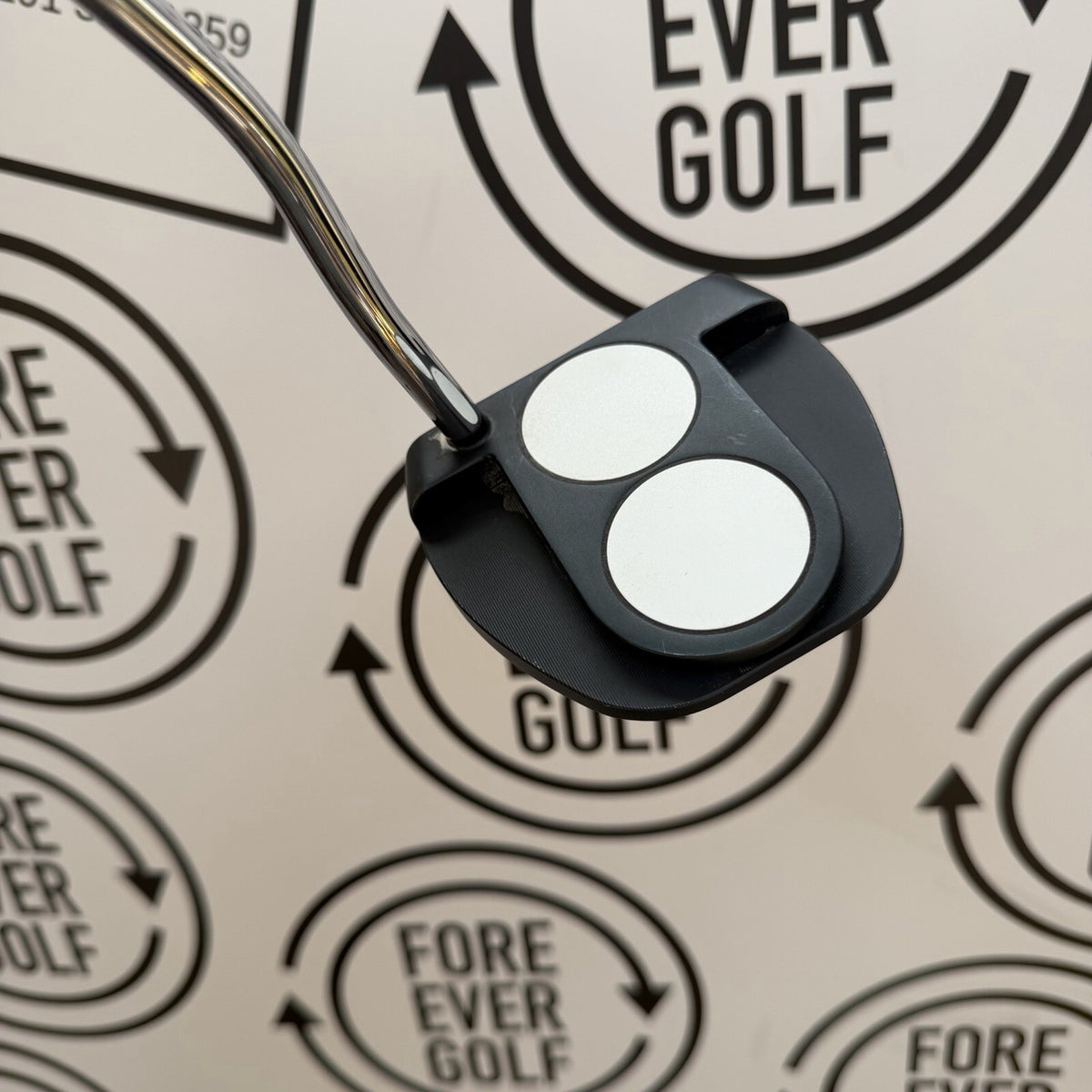 ODYSSEY Ai ONE 2-BALL JAILBIRD MINI PUTTER / 35” / RH / V.GOOD USED