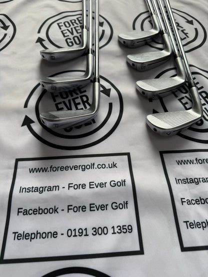 TAYLORMADE P790 (2021) IRONS / 4 - PW / Mens RH / 120g Stiff Flex / GOOD USED