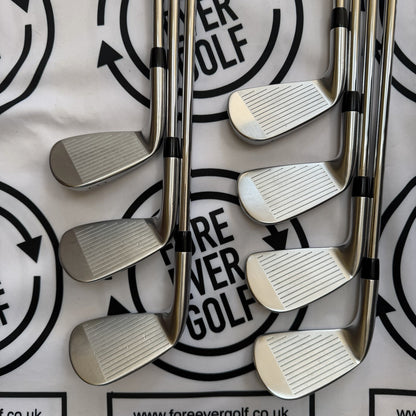 TITLEIST T100 (2023) IRONS / 4 - PW / Mens RH / AMT Black / Stiff Flex / V.GOOD