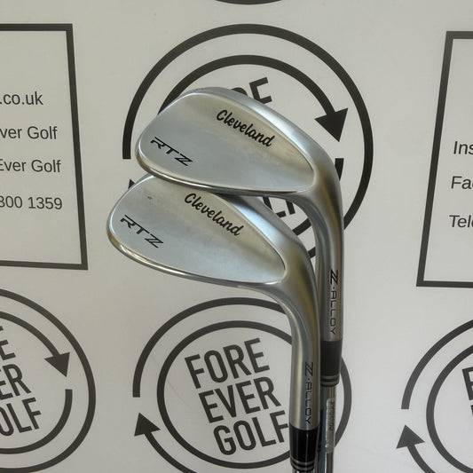CLEVELAND RTZ WEDGE SET / 54 & 60 / Mens RH / Wedge Flex / V.GOOD USED