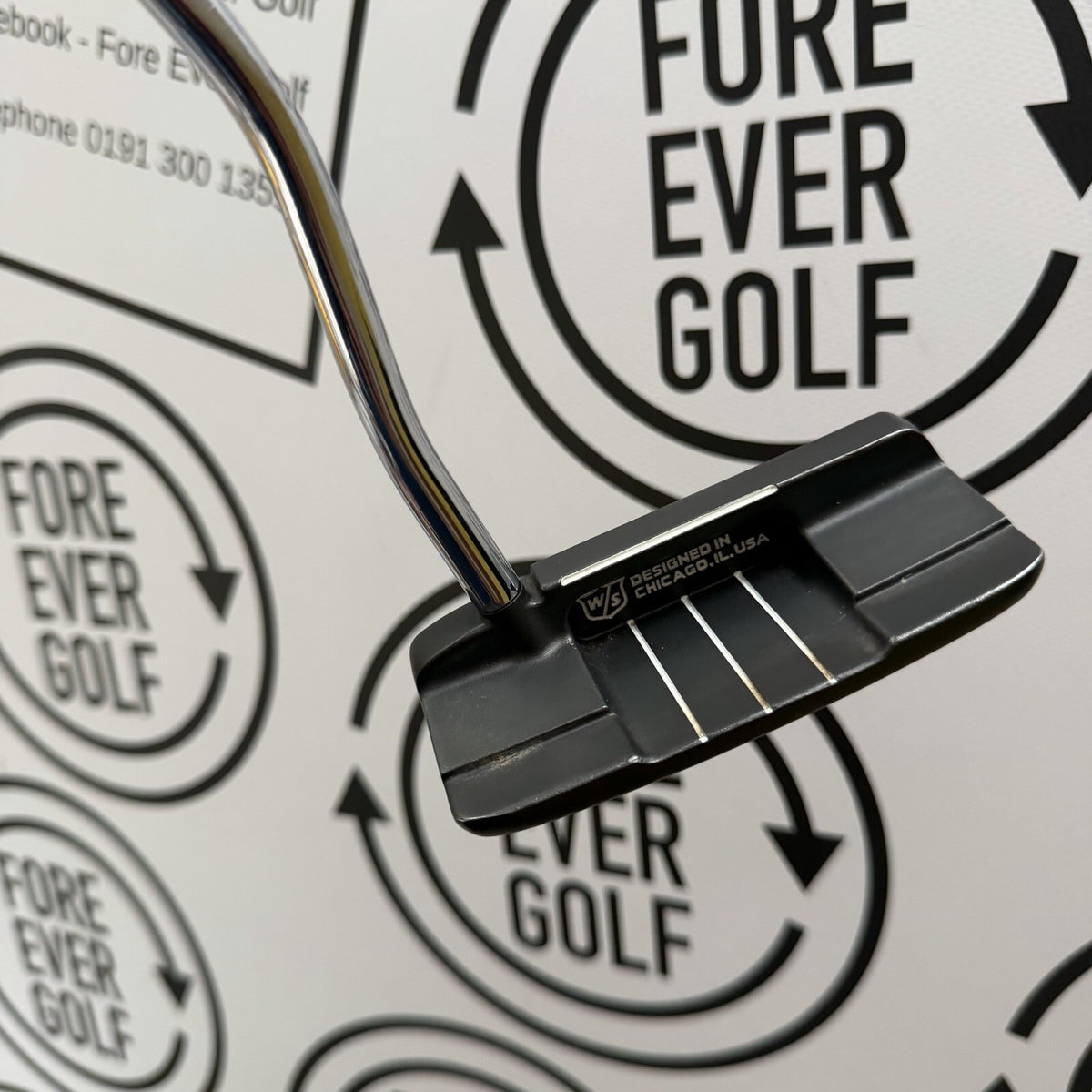 WILSON INFINITE WEST LOOP PUTTER / 34” / Mens RH / GOOD USED