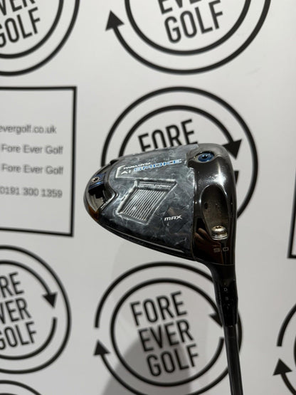 CALLAWAY Ai SMOKE MAX DRIVER / 9 Degree / Mens RH / 50g Reg Flex / V.GOOD USED