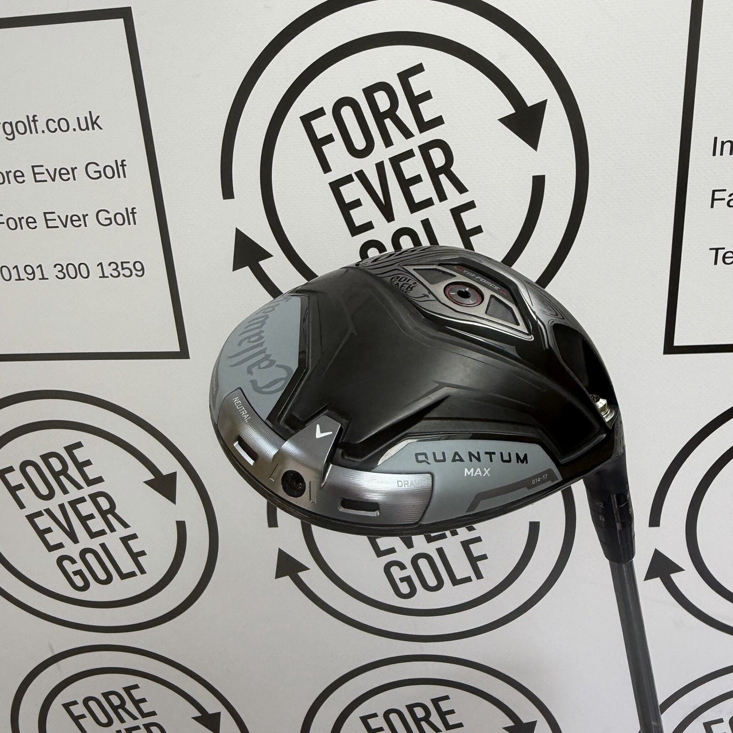 CALLAWAY QUANTUM MAX DRIVER / 10.5 Deg / RH / 50g Reg Flex / MINT USED