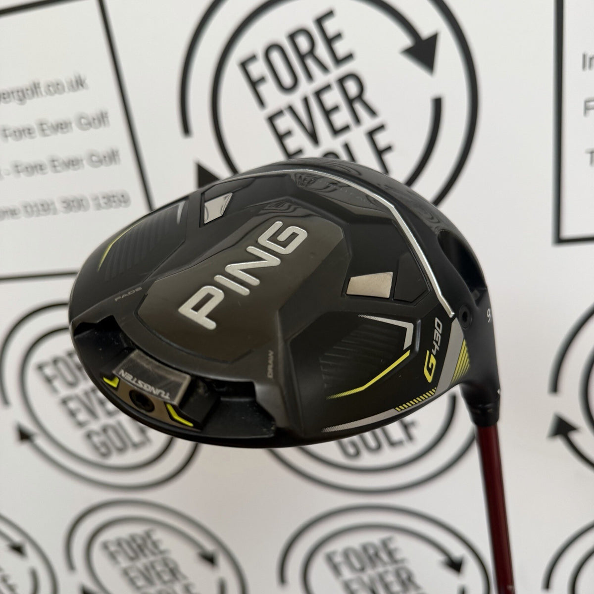 PING G430 MAX DRIVER / 9 Degree / Mens RH / 60g Stiff Flex / V.GOOD USED