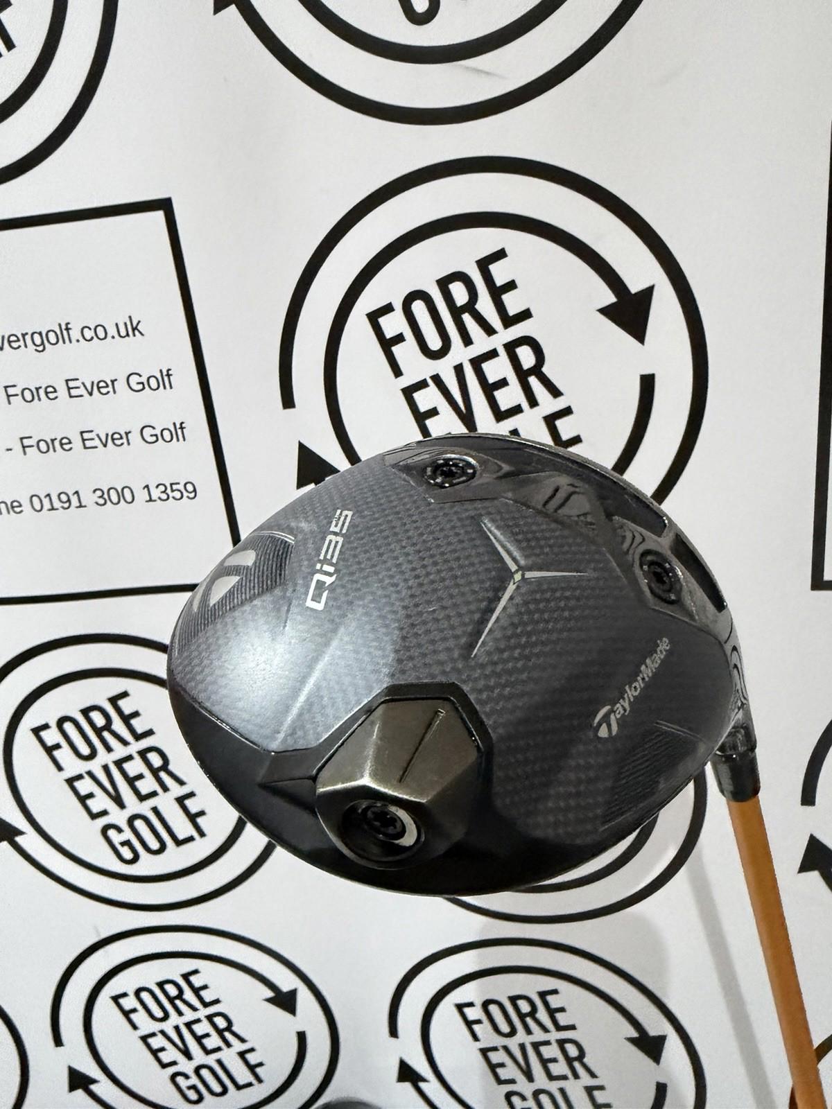 TAYLORMADE Qi35 LS DRIVER / 9 Degree / Mems RH / 70g Stiff Flex / MINT USED