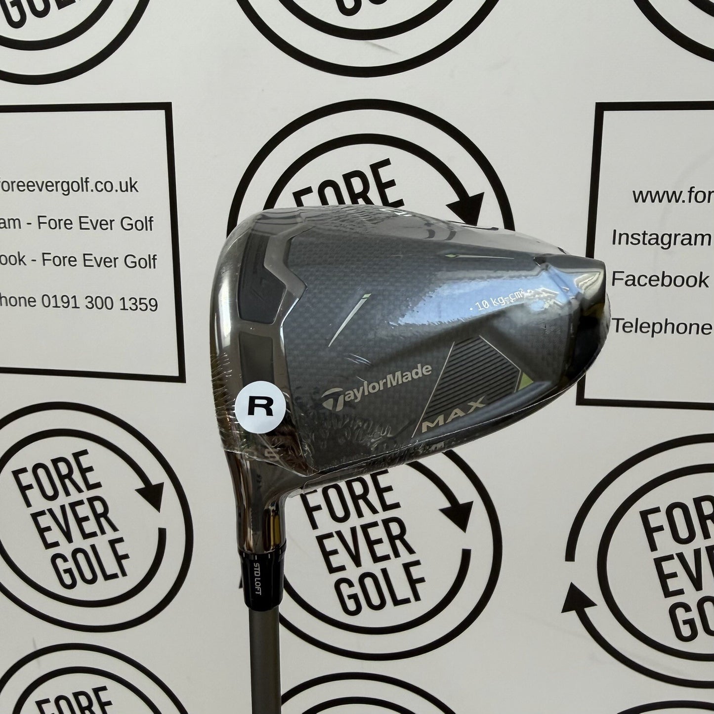 TAYLORMADE Qi35 MAX DRIVER / 10.5 Deg / Mens LH / 50g Reg Flex / NEW