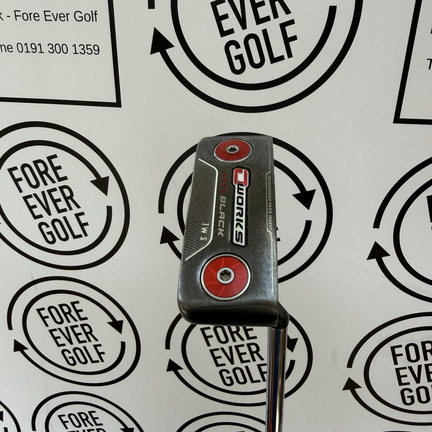 ODYSSEY O-WORKS BLACK 1WS PUTTER / 35” / Mens RH / V.GOOD USED