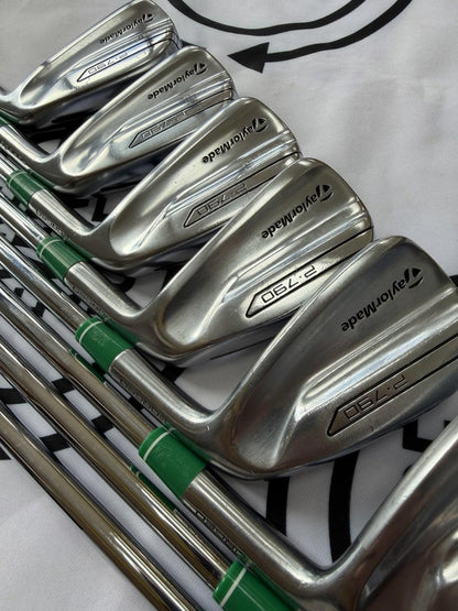 TAYLORMADE P790 (2017) IRONS / 4 - PW + AW / RH / 105g Stiff Flex / V.GOOD USED