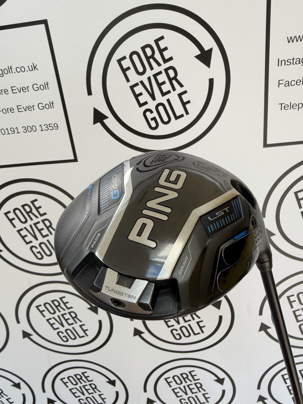 PING G440 LST DRIVER / 10.5 Degree / Mens RH / 50g Reg Flex / V.GOOD USED
