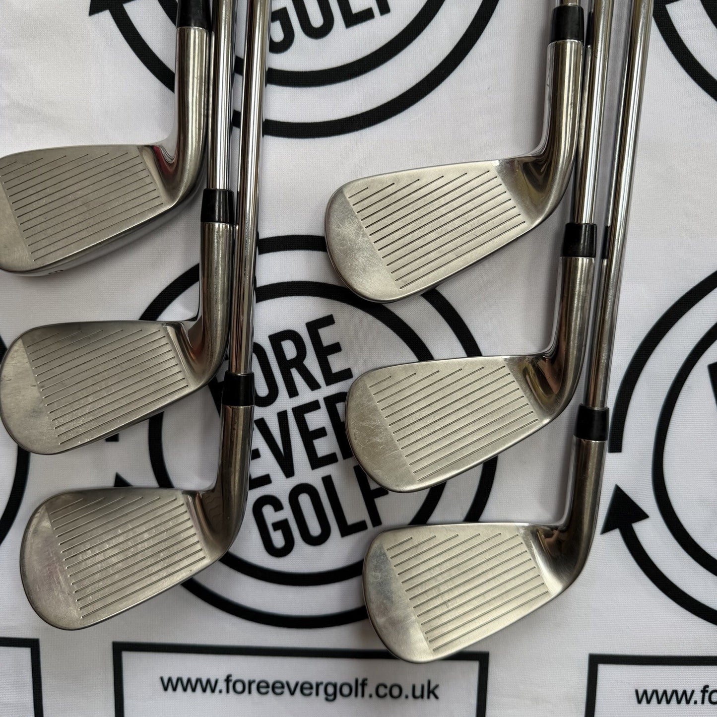 CALLAWAY Ai SMOKE IRONS / 5 - PW / Mens RH / 95g Stiff Flex / GOOD USED