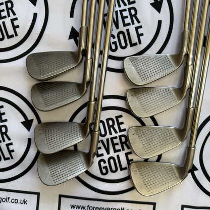 PING i15 IRONS / 3-PW / Mens RH / GREEN DOT / Stiff Flex / OK USED