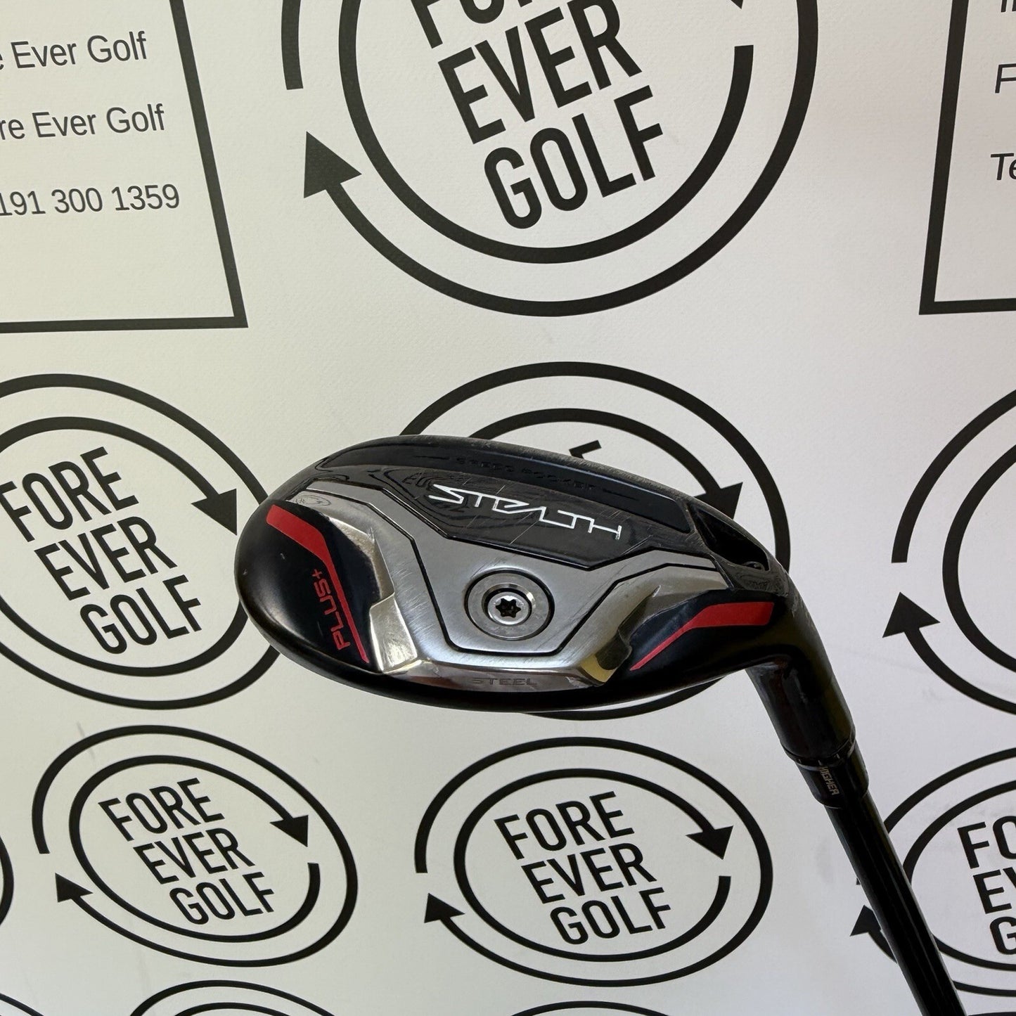 TAYLORMADE STEALTH 2 PLUS+ 2 HYBRID / 17 Deg / 80g Stiff Flex / Mens RH / GOOD